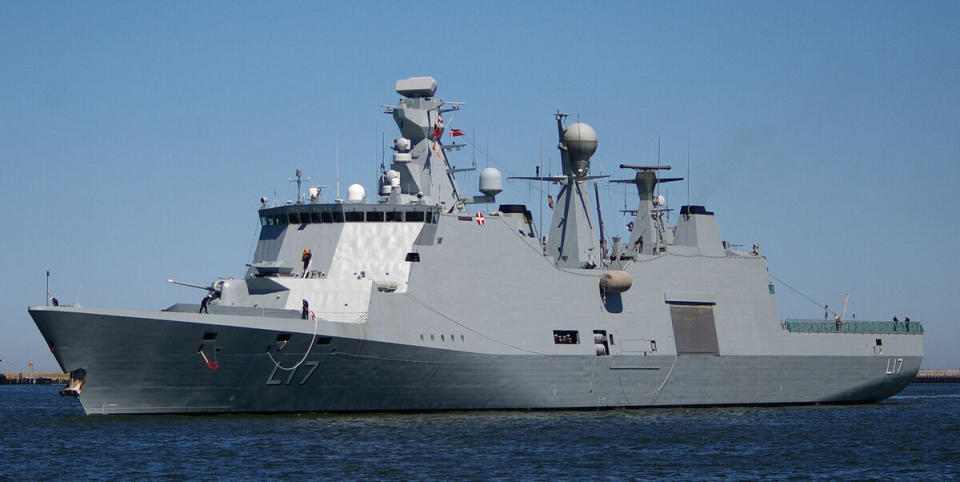 丹麥驅逐艦 HDMS Danish Esbern Snare 號本周從紅海與亞丁灣撤出。   圖：翻攝自維基百科