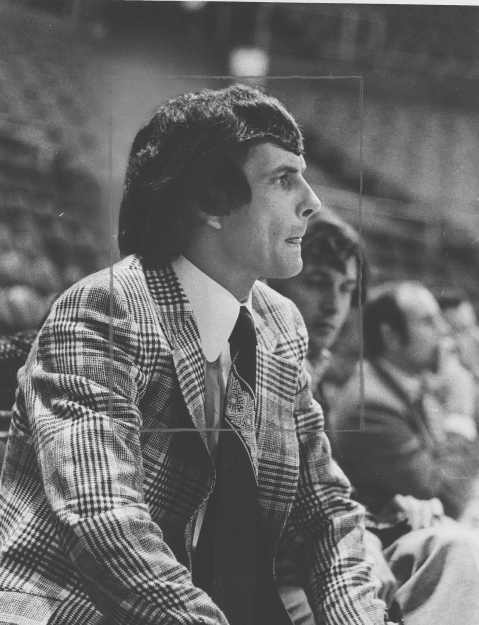 After his playing days, Johnny Egan coached the Houston Rockets from 1972-76.