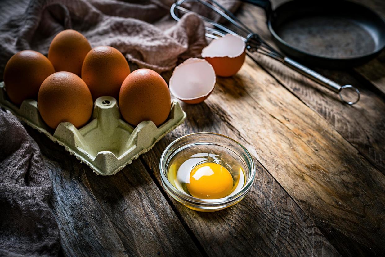 <span>Eggs are among the foods found to have PFAS.</span><span>Photograph: fcafotodigital/Getty Images</span>