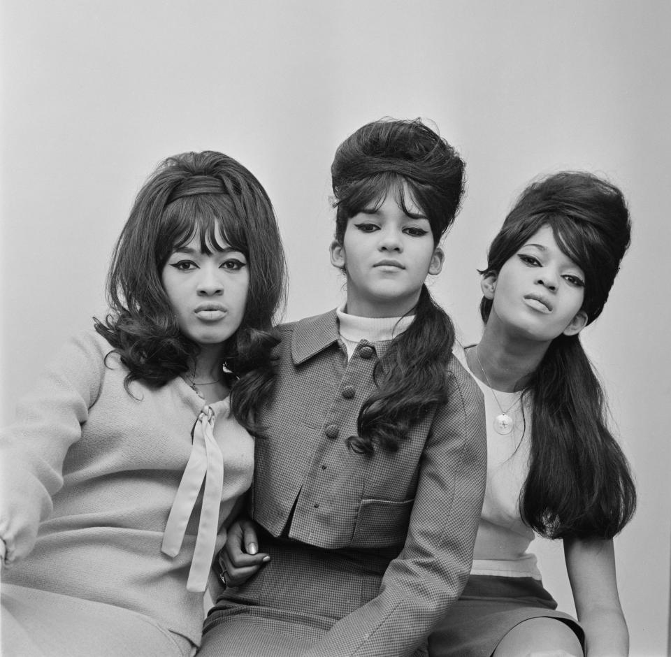 <h1 class="title">The Ronettes</h1><cite class="credit">Evening Standard/Hulton Archive/Getty Images</cite>