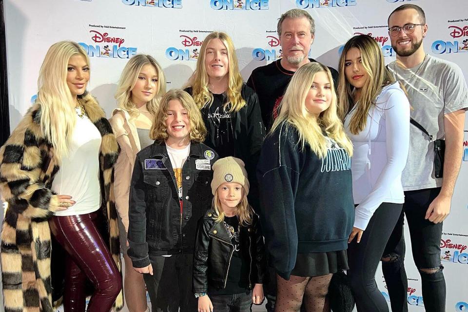 Tori Spelling blended family