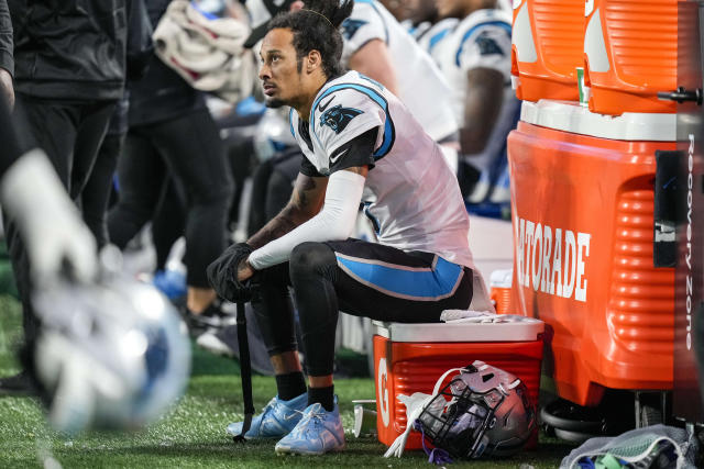 Carolina Panthers trade WR Anderson day after sideline altercations with a  coach