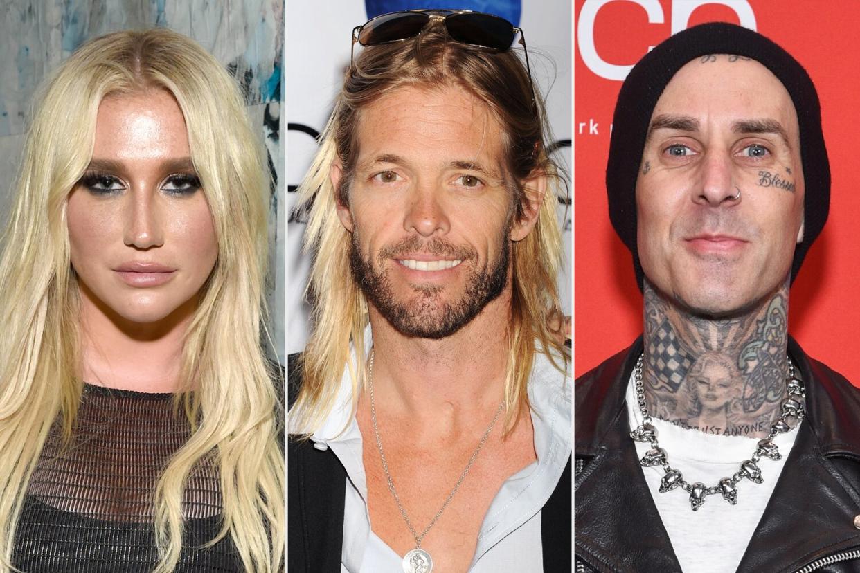 Ke$ha, Taylor Hawkins, TRAVIS BARKER