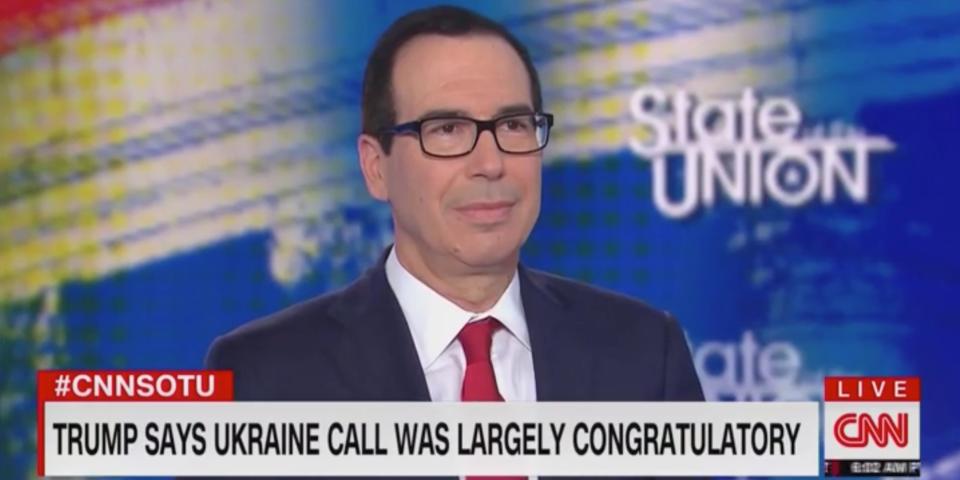 Steve Mnuchin CNN