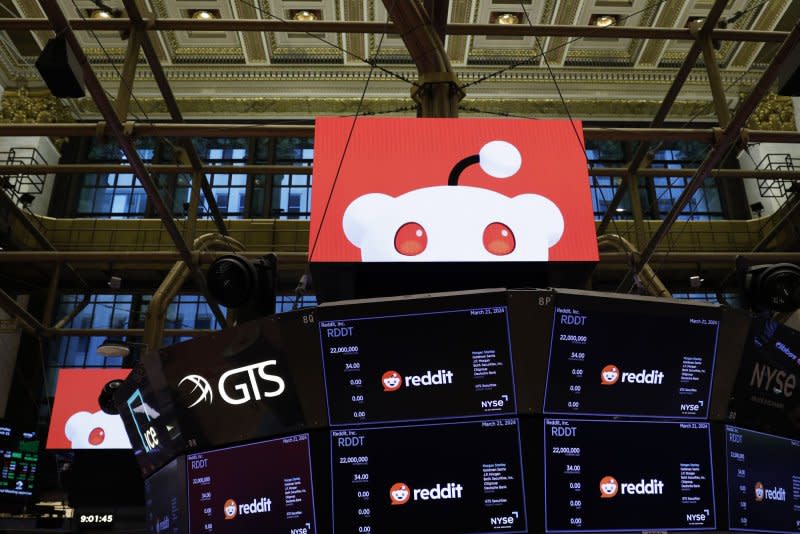 Reddit was seeking a $6.5 billion valuation and hopes to raise $748 million in new capital. Photo by John Angelillo/UPI