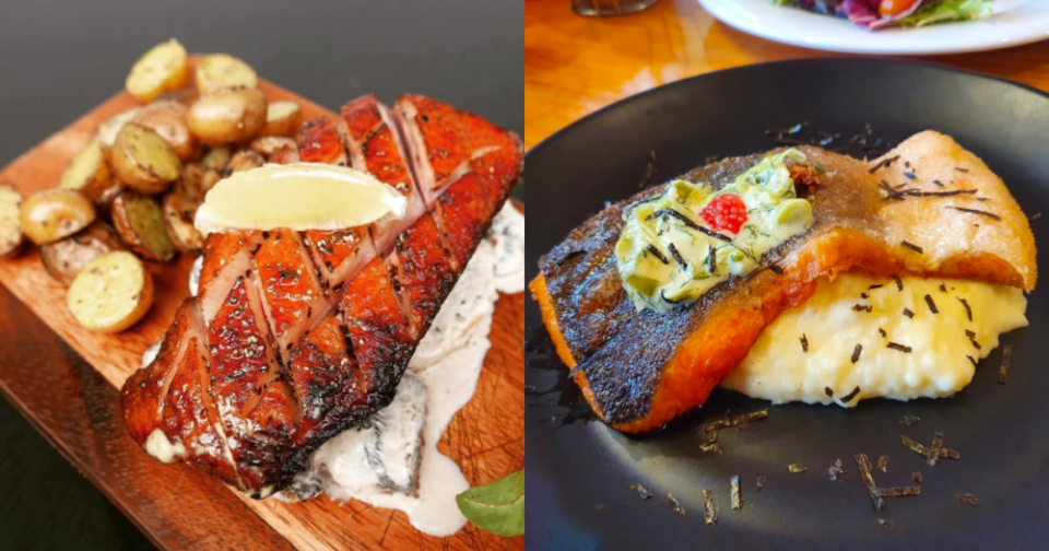 Stirling Steaks - Smoked Duck, Crispy King Salmon