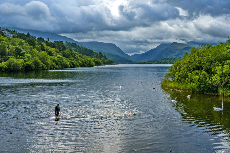 A slate landscape in Gwynedd, north-west Wales, has been granted World Heritage Status (Getty Images)