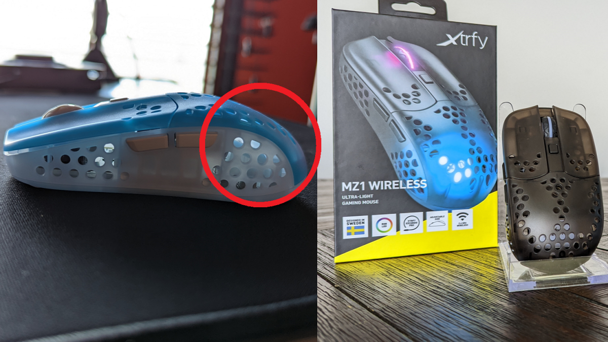 Xtrfy MZ1 Wireless: Almost like two mice for the price of one