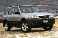 <p>During the 1990s, Mazda sold SUVs called <strong>Navajo</strong> and <strong>Proceed Levante</strong>, but these were simply rebadged versions of the <strong>Ford Explorer</strong> and <strong>Suzuki Vitara</strong> respectively. The first SUV which Mazda was strongly involved in designing was the Tribute of 2000.</p><p>This was in fact a joint venture involving <strong>Ford</strong>, which had recently become a one-third shareholder in Mazda. The Tribute was also sold both as the <strong>Ford Escape</strong> and, from the 2005 model year, as the <strong>Mercury Mariner</strong>.</p>