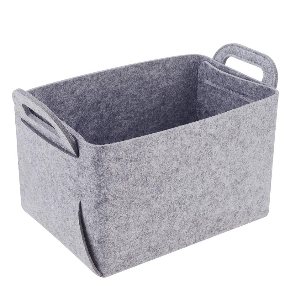 Minoisome Felt Storage Bin