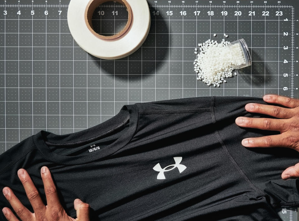 Athletic brand Under Armour has debuted the first product featuring its sustainable spandex alternative, NeoLast. 