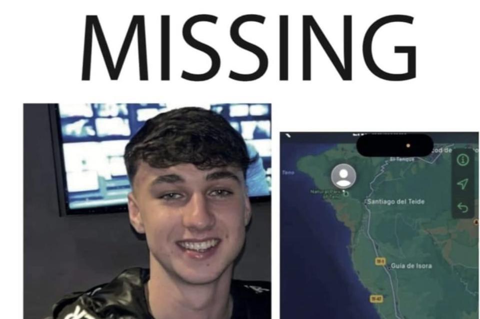 Jay Slater went missing in Tenerife on Monday 17 June. (PA)