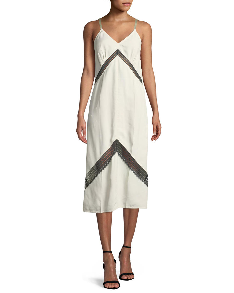 <a rel="nofollow noopener" href="https://go.redirectingat.com?id=86205X1579268&xs=1&url=https%3A%2F%2Fwww.bergdorfgoodman.com%2FHelmut-Lang-Sleeveless-Lace-Slip-Midi-Dress-helmut-lang%2Fprod138343533___%2Fp.prod%3Ficid%3D%26searchType%3DMAIN%26rte%3D%25252Fsearch.jsp%25253FN%25253D0%252526Ntt%25253Dhelmut%25252520lang%26eItemId%3Dprod138343533%26cmCat%3Dsearch%26ecid%3DBGAF__rewardStyle%26utm_medium%3Daffiliate%26utm_source%3DBGAF__rewardStyle" target="_blank" data-ylk="slk:Sleeveless Lace Slip Midi Dress, Helmut Lang, $585"I would take this Helmut Lang slip dress and toughen it up for fall with a biker jacket. A black belted blazer works, as well, for a more polished look.";elm:context_link;itc:0;sec:content-canvas" class="link ">Sleeveless Lace Slip Midi Dress, Helmut Lang, $585<p>"I would take this Helmut Lang slip dress and toughen it up for fall with a biker jacket. A black belted blazer works, as well, for a more polished look."</p> </a><p> <strong>Related Articles</strong> <ul> <li><a rel="nofollow noopener" href="http://thezoereport.com/fashion/style-tips/box-of-style-ways-to-wear-cape-trend/?utm_source=yahoo&utm_medium=syndication" target="_blank" data-ylk="slk:The Key Styling Piece Your Wardrobe Needs;elm:context_link;itc:0;sec:content-canvas" class="link ">The Key Styling Piece Your Wardrobe Needs</a></li><li><a rel="nofollow noopener" href="http://thezoereport.com/living/work/admit-youre-overwhelmed-work/?utm_source=yahoo&utm_medium=syndication" target="_blank" data-ylk="slk:How To Admit You’re Overwhelmed At Work;elm:context_link;itc:0;sec:content-canvas" class="link ">How To Admit You’re Overwhelmed At Work</a></li><li><a rel="nofollow noopener" href="http://thezoereport.com/fashion/celebrity-style/meghan-markle-dress-hack/?utm_source=yahoo&utm_medium=syndication" target="_blank" data-ylk="slk:Meghan Markle’s Dress Hack For Windy Days Is Brilliant;elm:context_link;itc:0;sec:content-canvas" class="link ">Meghan Markle’s Dress Hack For Windy Days Is Brilliant</a></li> </ul> </p>