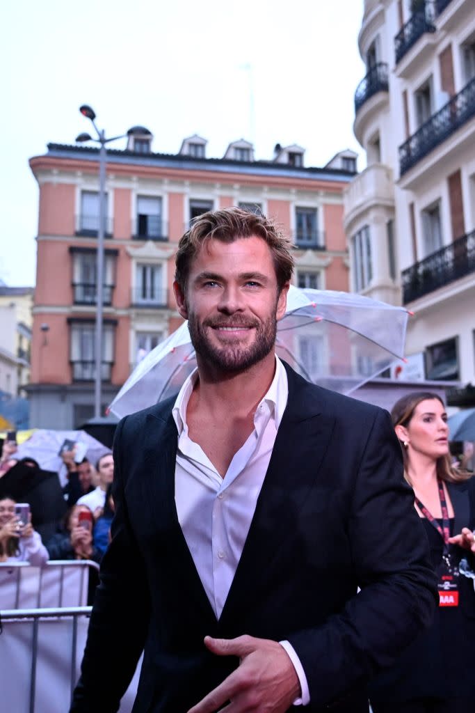 Chris Hemsworth is a contender, but not many fans thought it was him. AFP via Getty Images