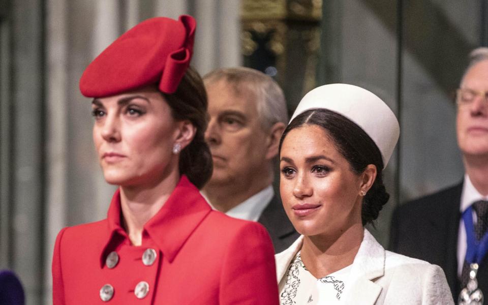 Kate Middleton Meghan Markle Commonwealth Day