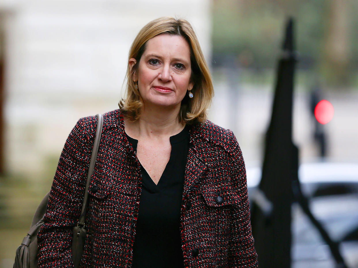 The Home Secretary said she would like to see the industry going ‘further and faster in not only removing online terrorist content but stopping it going up in the first place’: Getty Images