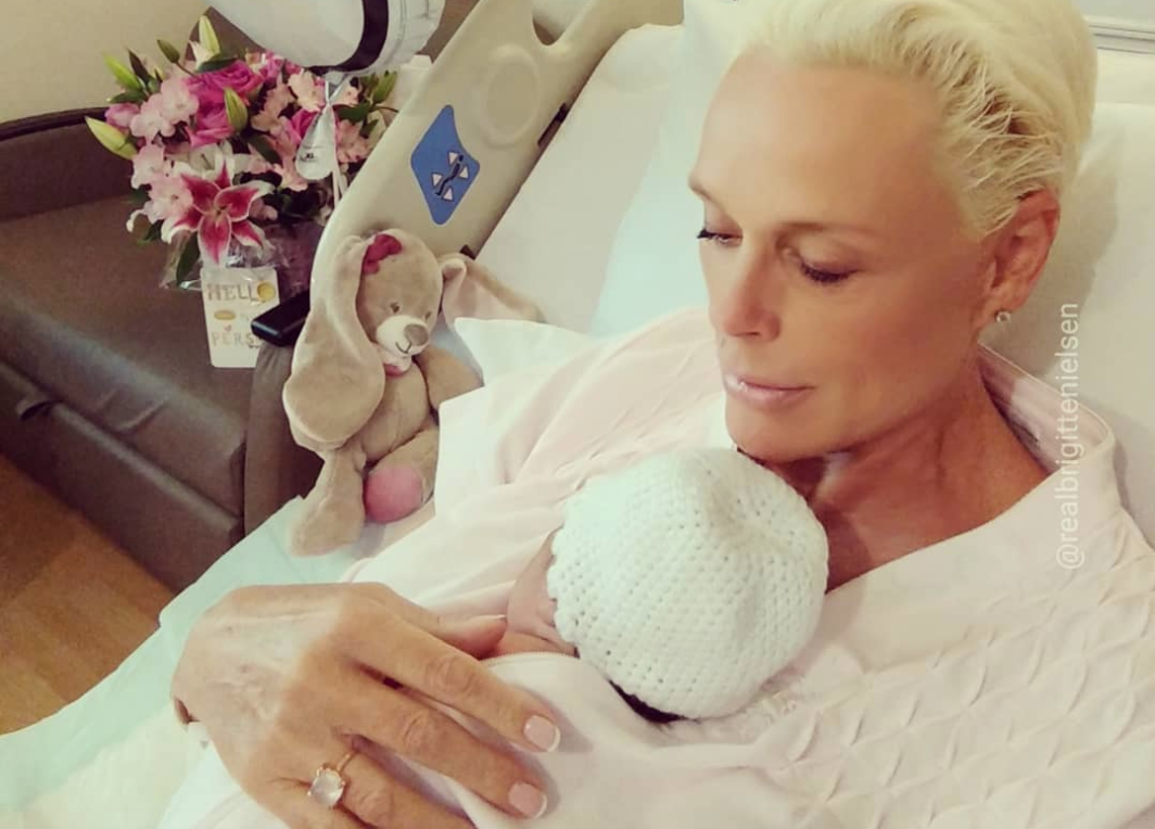 The actor and model has defended her decision to have a baby in her fifties. [Photo: Instagram]