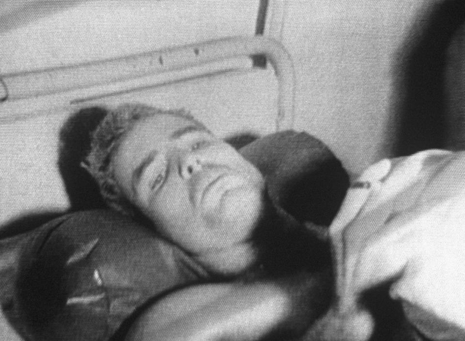 <p>McCain in a Hanoi hospital during the Vietnam War in November 1967. McCain, a Navy pilot, was taken prisoner and held for five and a half years. Two of those years were spent in solitary confinement. </p>