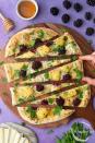 <p>Fruity cheese pizza? You bet. It's a perfect combination of savoury and sweet that will have you reaching for another slice.</p><p>Get the <a href="https://www.amummytoo.co.uk/brie-blackberry-pizza/" rel="nofollow noopener" target="_blank" data-ylk="slk:Brie & Blackberry Pizza;elm:context_link;itc:0;sec:content-canvas" class="link ">Brie & Blackberry Pizza</a> recipe.</p><p>Recipe from <a href="https://www.amummytoo.co.uk/" rel="nofollow noopener" target="_blank" data-ylk="slk:A Mummy Too;elm:context_link;itc:0;sec:content-canvas" class="link ">A Mummy Too</a>.</p>