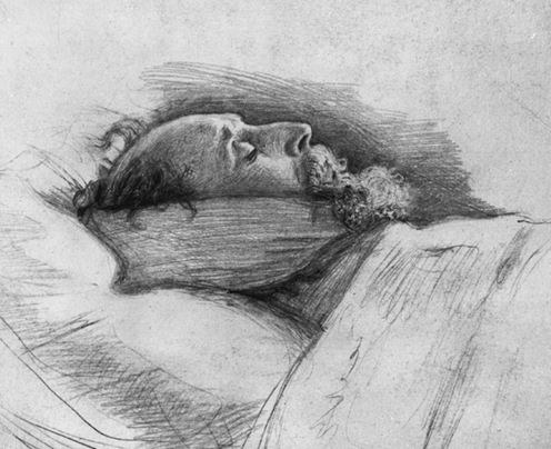 <span class="caption">Dickens After Death, John Everett Millais, June 10 1870 </span> <span class="attribution"><a class="link " href="https://dickensmuseum.com/" rel="nofollow noopener" target="_blank" data-ylk="slk:Charles Dickens Museum;elm:context_link;itc:0;sec:content-canvas">Charles Dickens Museum</a></span>