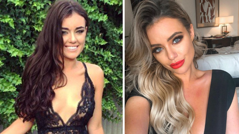 The Bachelor's Monique Morley in 2015 (L) and now (R). Photo: Instagram/moniquemorley