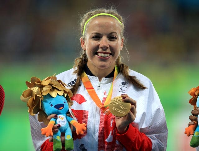 Great Britain’s Hannah Cockroft won three golds at Rio 2016