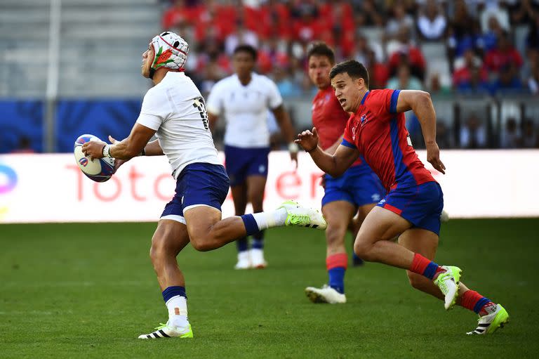 En su primera presentación en el Mundial de Rugby Samoa derrotó con comodidad a Chile