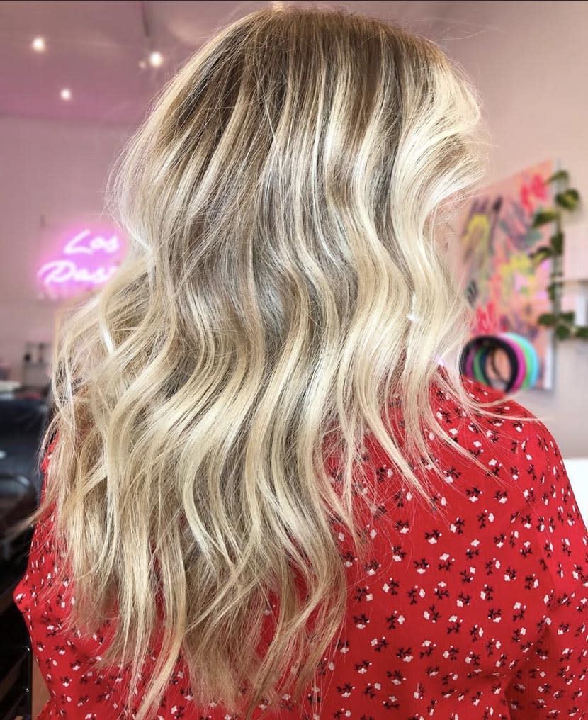 Baby Platinum Balayage