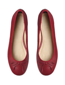 Leather "actress" flats, CL by Laundry, chineselaundry.com