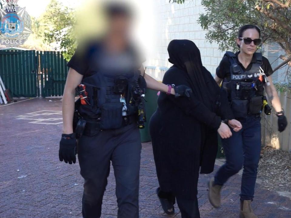 Police have released a video showing the arrests they made. Picture: Supplied WA Police