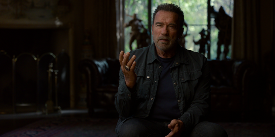 Arnold Schwarzenegger in documentary Arnold (Netflx)