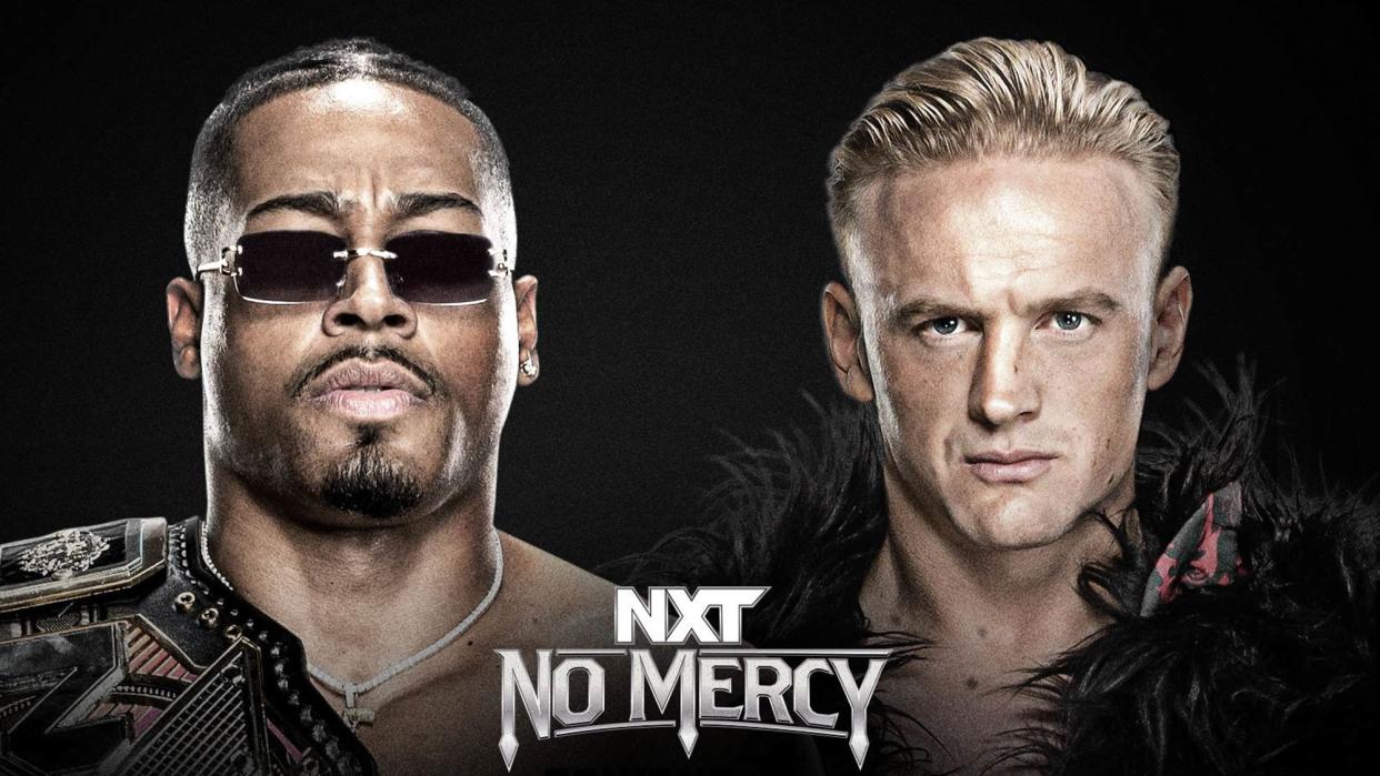  WWE NXT No Mercy 2023 poster. 