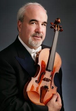 World-renowned violinist Glenn Dicterow will solo with the University of Alabama's Huxford Symphony Orchestra Thursday, on Barber's violin concerto.