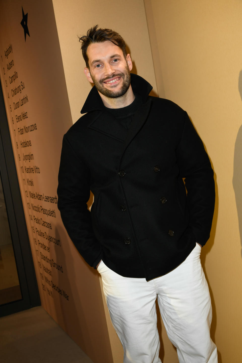 Simon Porte Jacquemus at the LVMH Prize Cocktail Party held on February 29, 2024 in Paris, France.