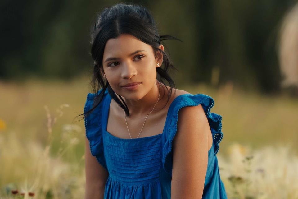 <p>Courtesy of Netflix</p> Nikki Rodriguez as Jackie in 