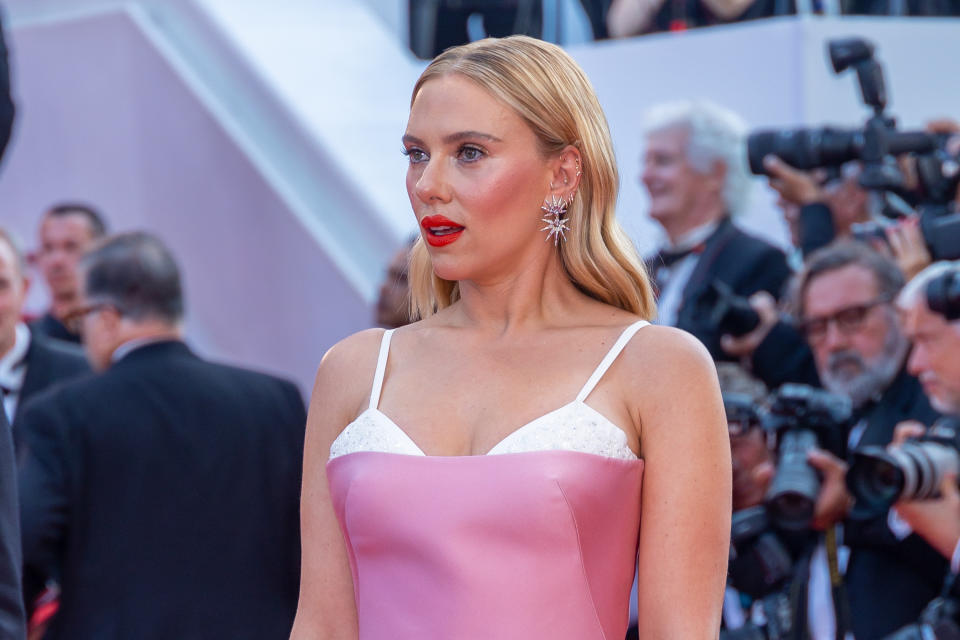 CANNES, FRANCE - MAY 23: Scarlett Johansson attends the 