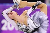 Figure Skating - Pyeongchang 2018 Winter Olympics - Ladies Single Skating Short Program - Gangneung, South Korea - February 21, 2018 - Alina Zagitova, an Olympic Athlete from Russia, performs. REUTERS/Lucy Nicholson