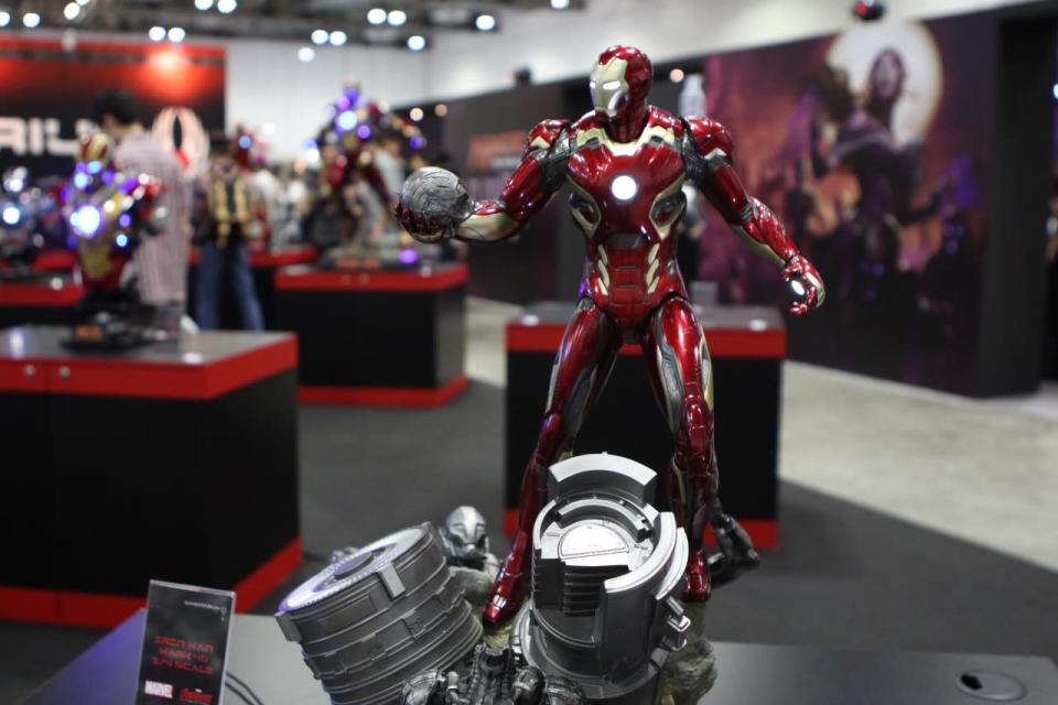 An Iron Man action figure.  (Photo: Sharlene Sankaran/ Yahoo Newsroom)