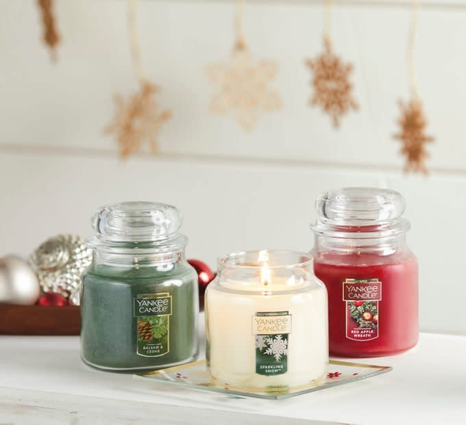 Yankee Candle Small Jar Holiday Gift Set