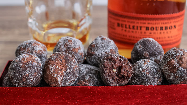 chocolate bourbon balls