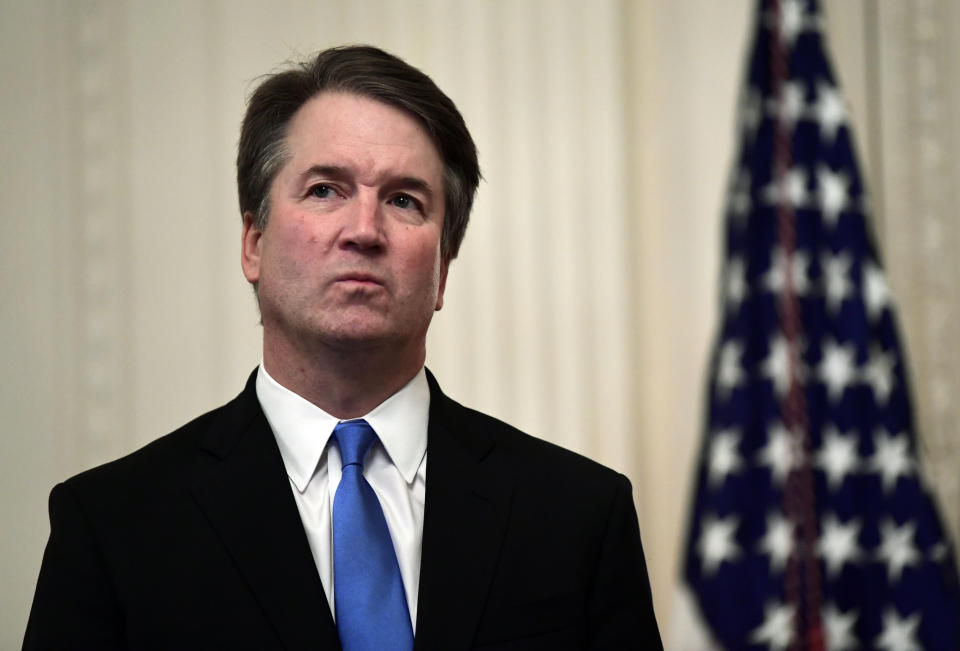 Supreme Court Justice Brett Kavanaugh issued a decision casting suspicion on late-counted ballots while affirming his support for blocking state courts from expanding voting rights. (Photo: Susan Walsh/ASSOCIATED PRESS)