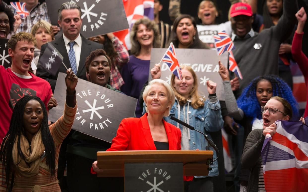 Emma Thompson as MP Vivienne Rook in Years & Years - BBC/PA