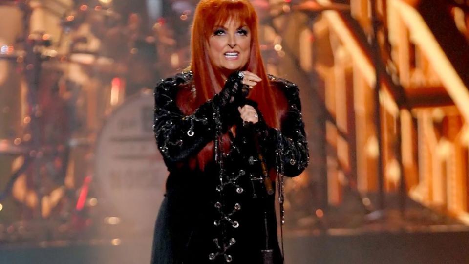 nashville, tennessee september 28 2023 peoples choice country awards pictured wynonna judd performs on stage during the 2023 peoples choice country awards held at the grand ole opry house on september 28, 2023 in nashville, tennessee photo by mickey bernalnbc via getty images