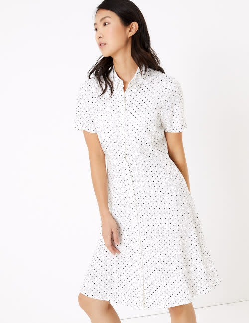 mands polka dot dress