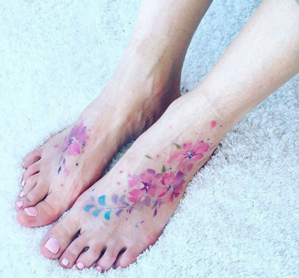 These are the prettiest feet we have ever seen. 