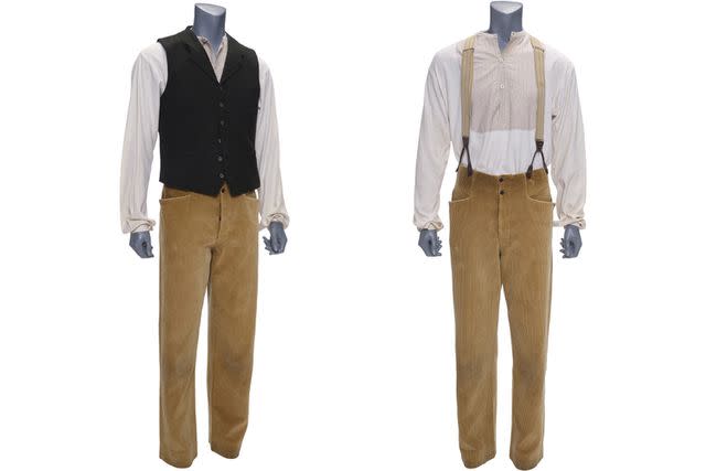 <p>Courtesy of Propstore</p> Leonardo DiCaprio's costume from 'Titanic'