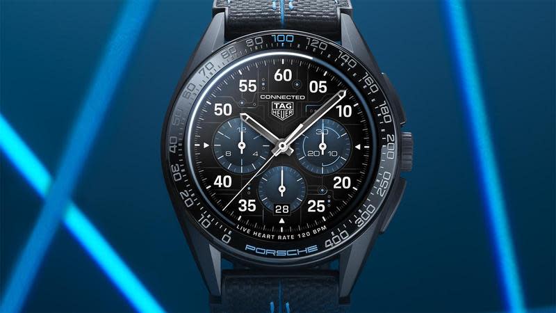 TAG HEUER Connected Calibre E4 Porsche Edition，定價NT$90,900。