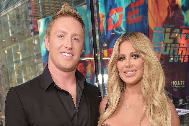 <p>J. Kempin/Getty</p> Kroy Biermann and Kim Zolciak.