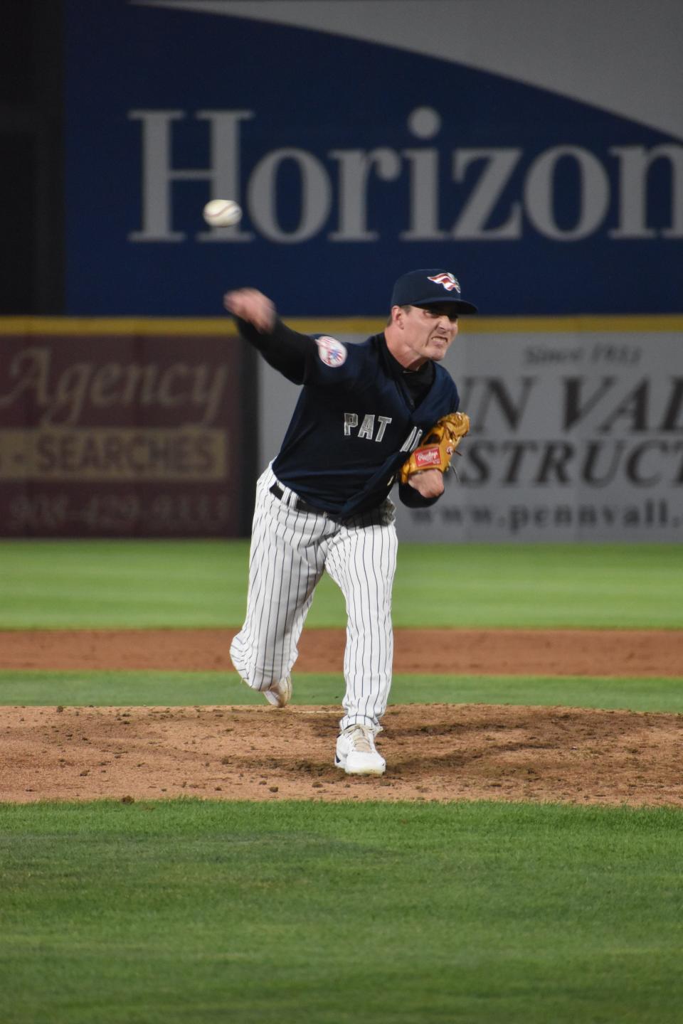 Ron Marinaccio pitched to a 1.82 ERA in 22 relief appearances with the Somerset Patriots in 2021 before his promotion to Triple-A.