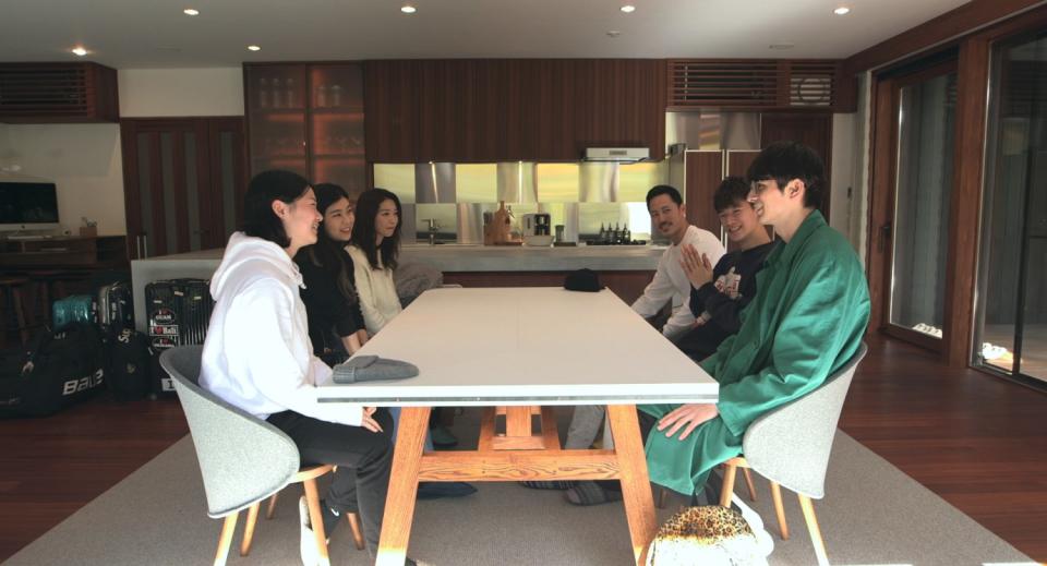 Each season of "Terrace House" features six housemates, three men and three women.